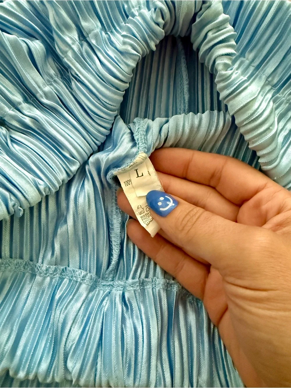 Other soft pleated